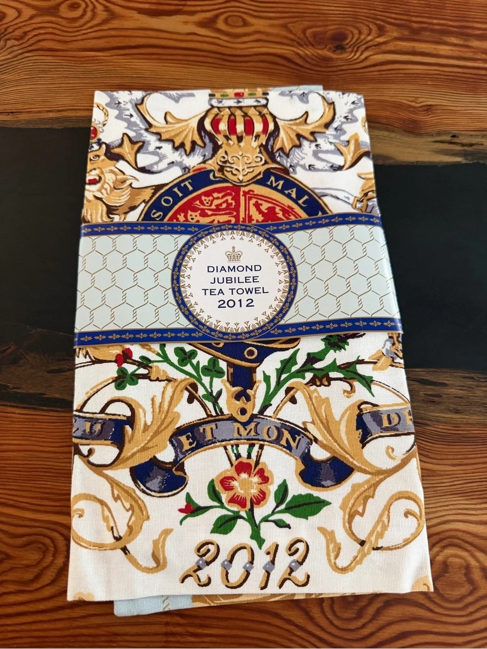 Diamond Jubilee Tea Towel 2012 NWT